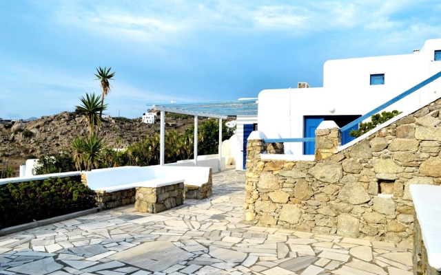 Complex of Cycladic traditional houses