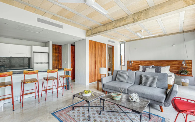 Lofts with pool