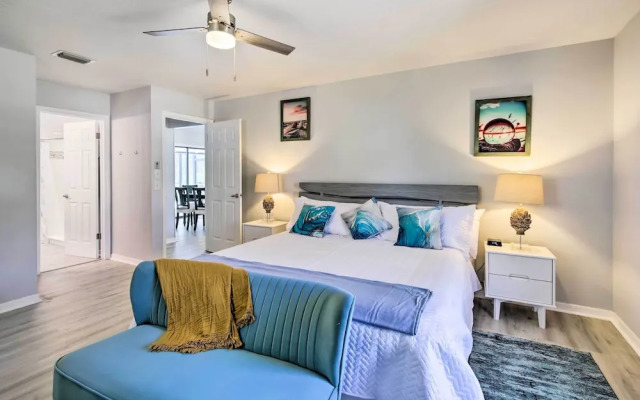 Bright Sebastian Home w/ Pool ~ 7 Mi to Beach!