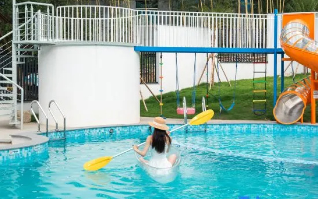 XLXW Xiangwang Wild Luxury Family Homestay With Slide Pool, Creek Trekking & River Rafting – Pool – Huzhou