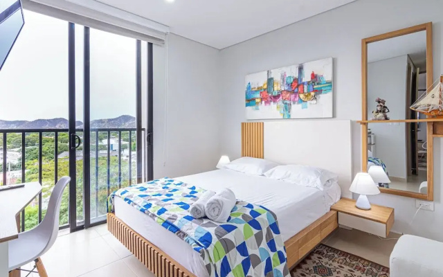 Comfortable and Modern Apartment With a Pool