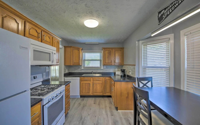 Walk to Speedway & Hall of Fame: Indianapolis Home