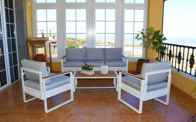 Pedro's house with fantastic views