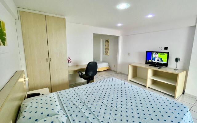 Paradise 204 Praia Flat - NBI - Vista x Mar Ponta Negra