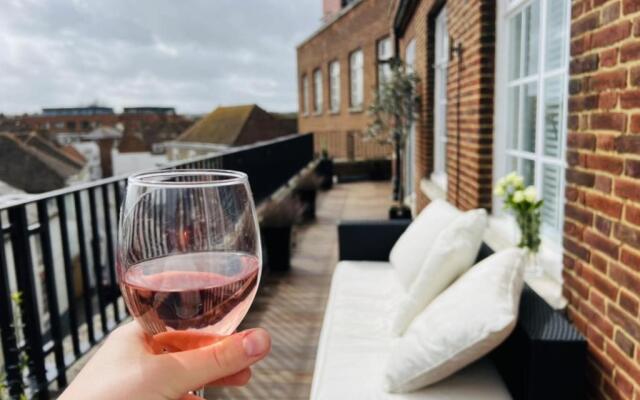 Rooftop View Canterbury, Kent