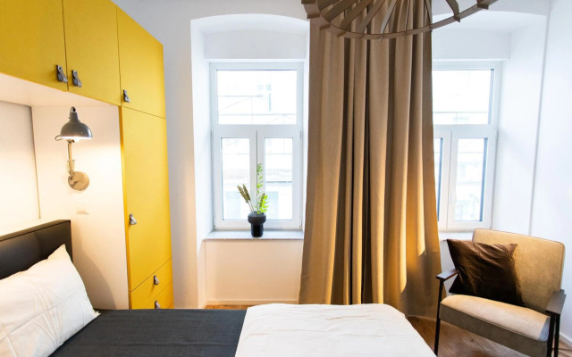 Stilvolle Wohnung mit ruhig gelegenem Balkon