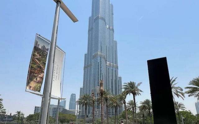 Luxury 2BR - partial Burj Khalifa view