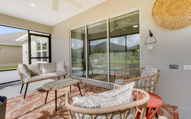 Sumterville Home in The Villages: Screened Porch!