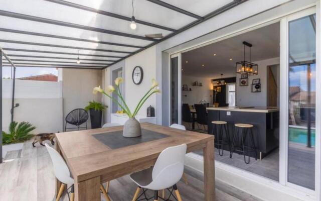 Villa avec piscine au calme 6 personnes