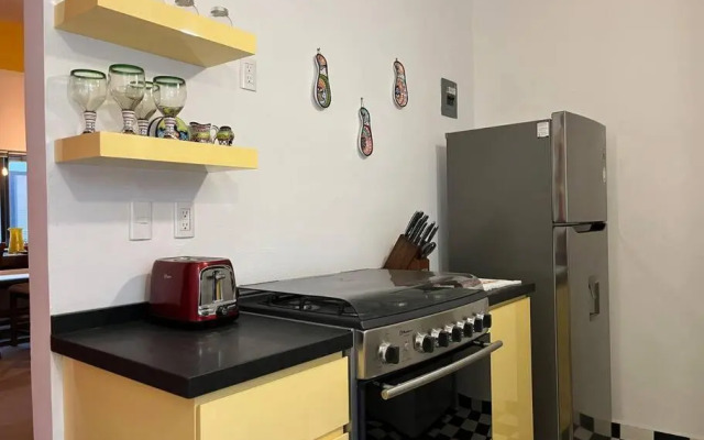 Apartment in the touristic heart of Mexico City