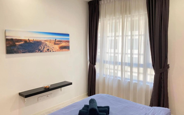 Suasana JB at JB Center Luxury Modern & Rustic 1BR Apt for Bussiness,Vacation trips – Guest Rooms – Johor Bahru