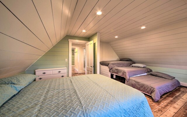 Riverfront Coastal Escape With Deep Water Dock!