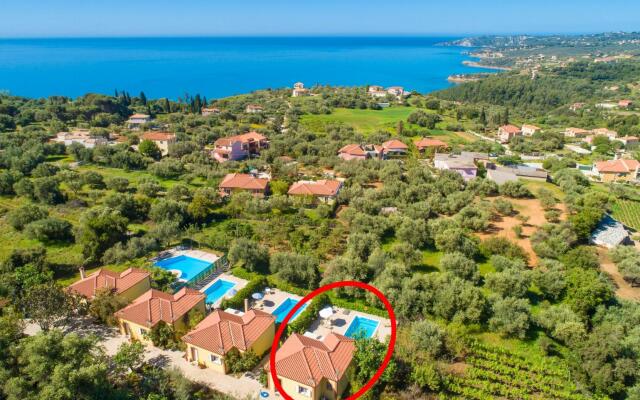 Villa Russa Alekos Large Private Pool Walk to Beach Sea Views Wifi Car Not Required - 2020