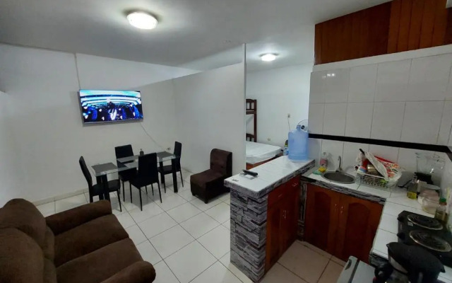 Bonito, centrico y fresco mini apartamento