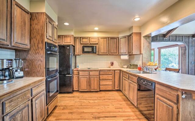 Serene Riverfront Escape w/ Hot Tub & Views!