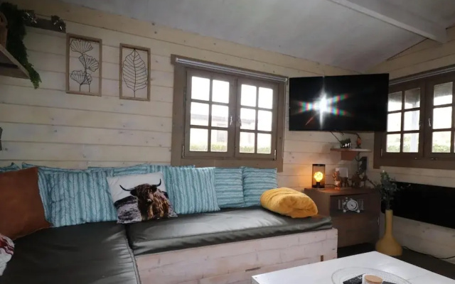 Cabin in Tzummarum With Pool and Tennis Court
