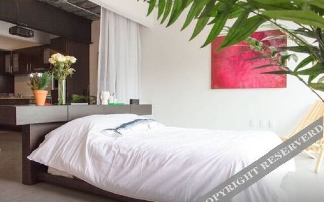 Trendy Suite With Terrace in Polanco