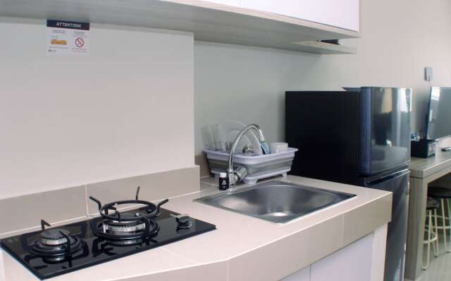 Homey And Minimalist Studio At Vasanta Innopark Apartment