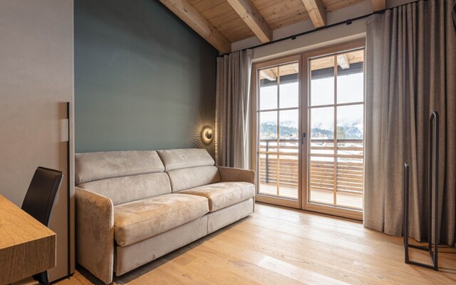 Penthousesuite Kr ndl mit Kamin Westendorf