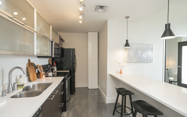 Sleek Furnished Modern Downtown Condo