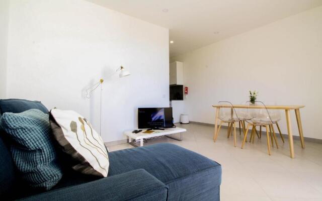 Rocha beach with a view to the marine