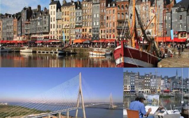Le Havre de Paix 8 Les Hauts de Honfleur Piscine WIFI et Parking gratuits