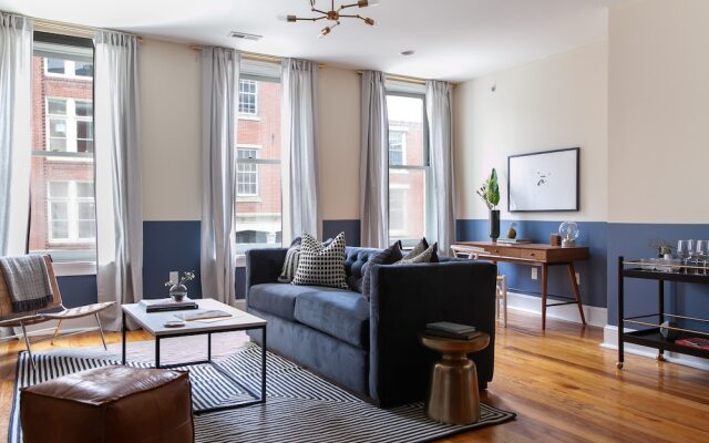 Domio I Old City I Chic 1 Br Apt Near Liberty Bell