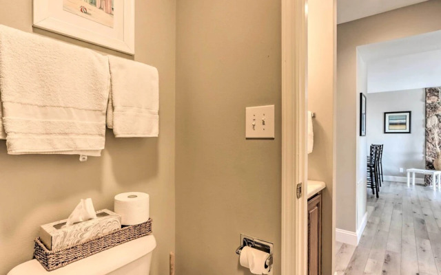 Fireplace & Water Views: Lake Ozark Condo!