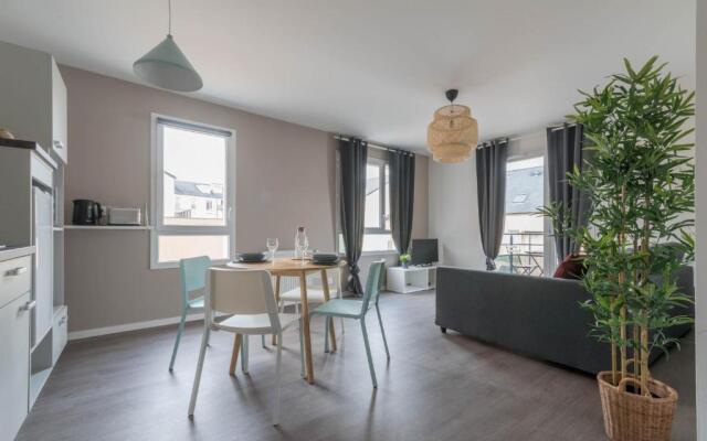 QUENTIN -Appartement proche gare, arrivée 24 24