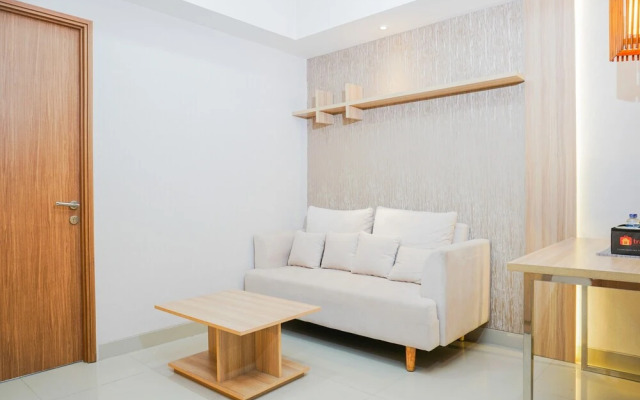 Clean and Elegant 1BR at The Oasis Apartment