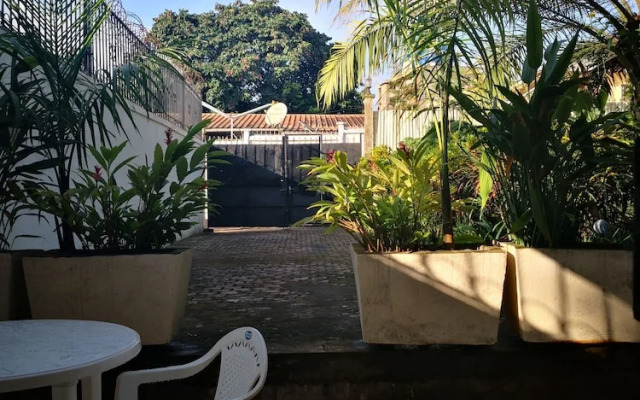 Dans un jardin au centre ville