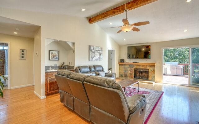Vallejo Home w/ Spacious Deck, Hot Tub & Views