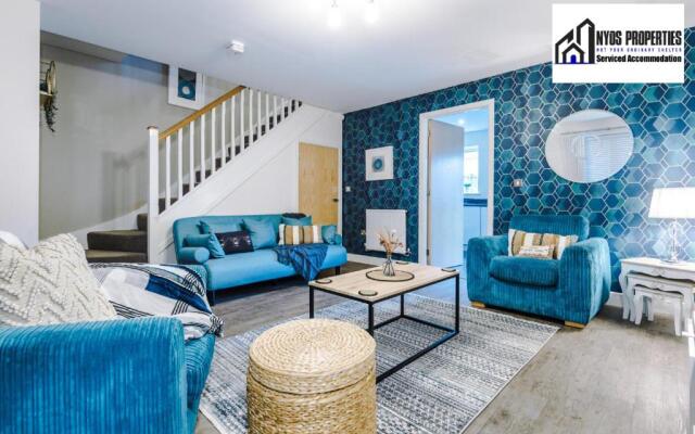 ✪3 Bed House✪Manchester✪MONTHLY STAY✪PARKING✪WIFI✪