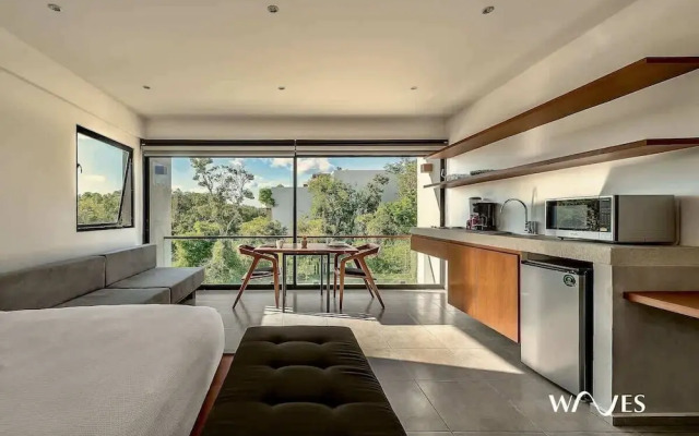 Studio With Great Rooftop Pool