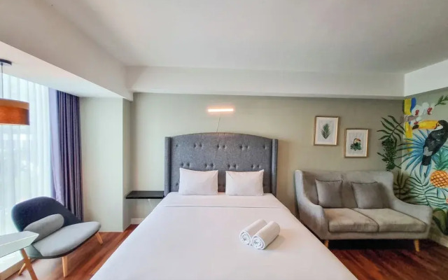 Restful Studio (No Kitchen) At Mataram City Apartment
