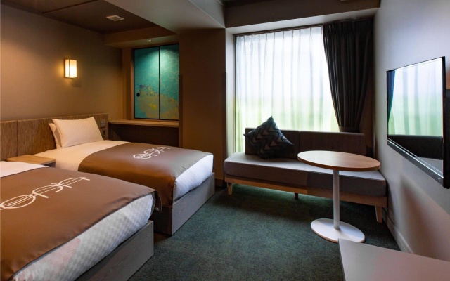 Hinoki Wood Bath Twin room (트윈 침대 2개) 사진 2