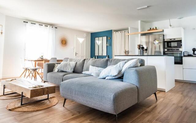 Frenchyhomes☆villapiscine☆8pers☆centrebassin