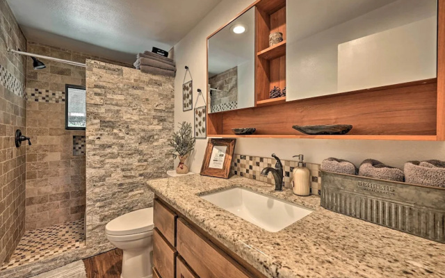 Hot Tub, Game Room: Dog-friendly Pine Cabin!