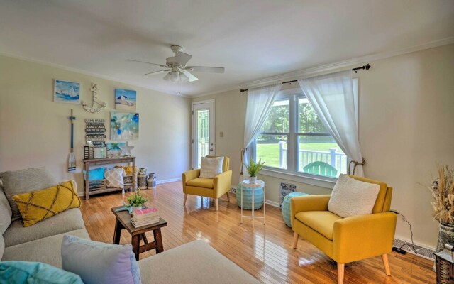 Waterfront Reedville Home w/ Private Dock!