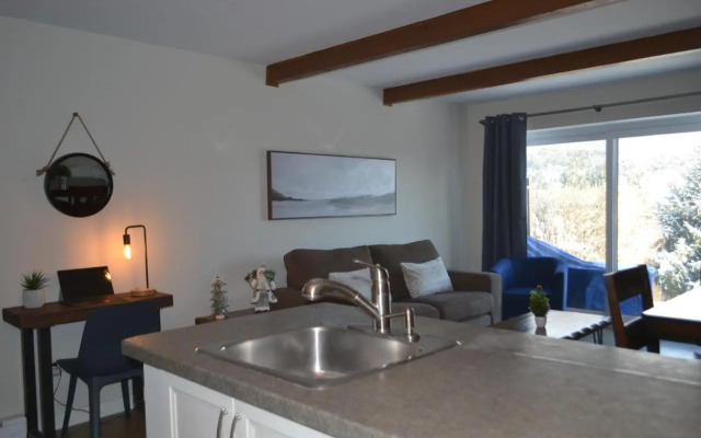Suite front view on lake tremblant &mountain