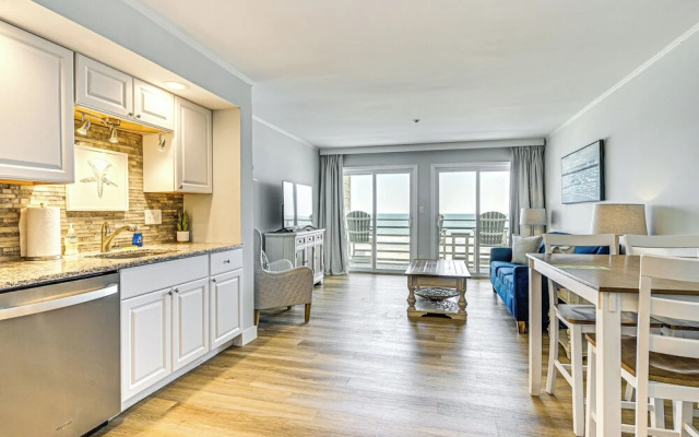 Oceanfront South Carolina Retreat - Pool & Balcony
