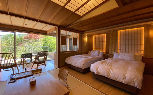 Yugawara Onsen Ashikari Ryokan – Guest Rooms – Yugawara
