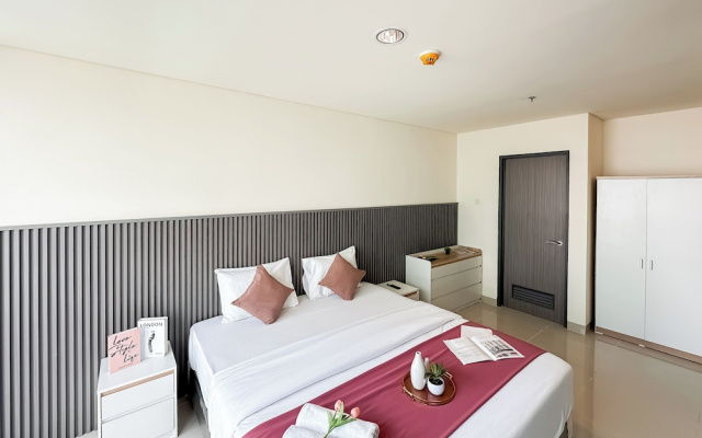 Lovely And Vibrant 2Br Space At Praxis Apartment