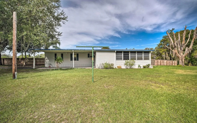 Peaceful Canal-front Retreat w/ Boathouse!