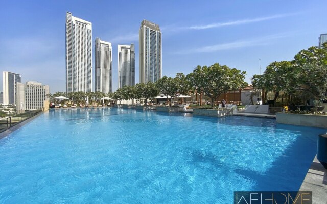 WelHome - Breathtaking Apt with Partial View of Burj Khalifa