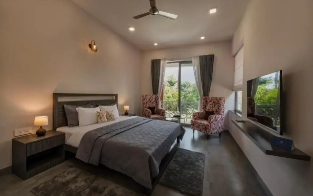 SaffronStays Magnolia - 3BHK Moira Goa Villa with Pool & Games Room