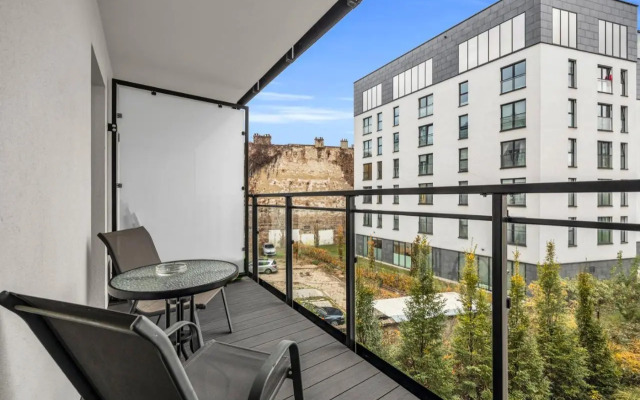 Targowa 10 studio for 4guest with balcony