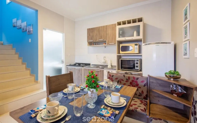 Casa 2Q c/ churrasq. 600m orla MCA0609