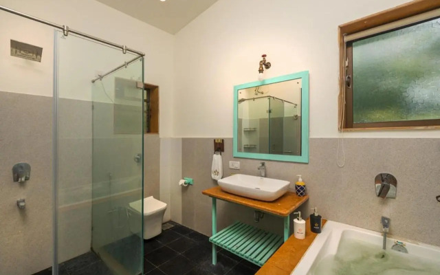 SaffronStays Beach Blues Alibaug