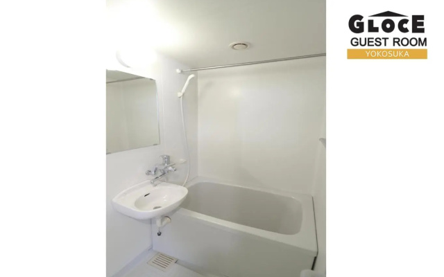 GLOCE 横須賀 ゲストルーム 横須賀海軍基地 l Yokosuka Guest Room at NAVY BASE – Bathroom – Yokosuka